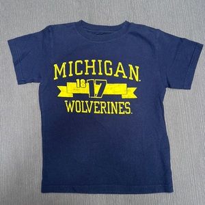 KIDS MICHIGAN WOLVERINE T-SHIRT~SZ 6/7